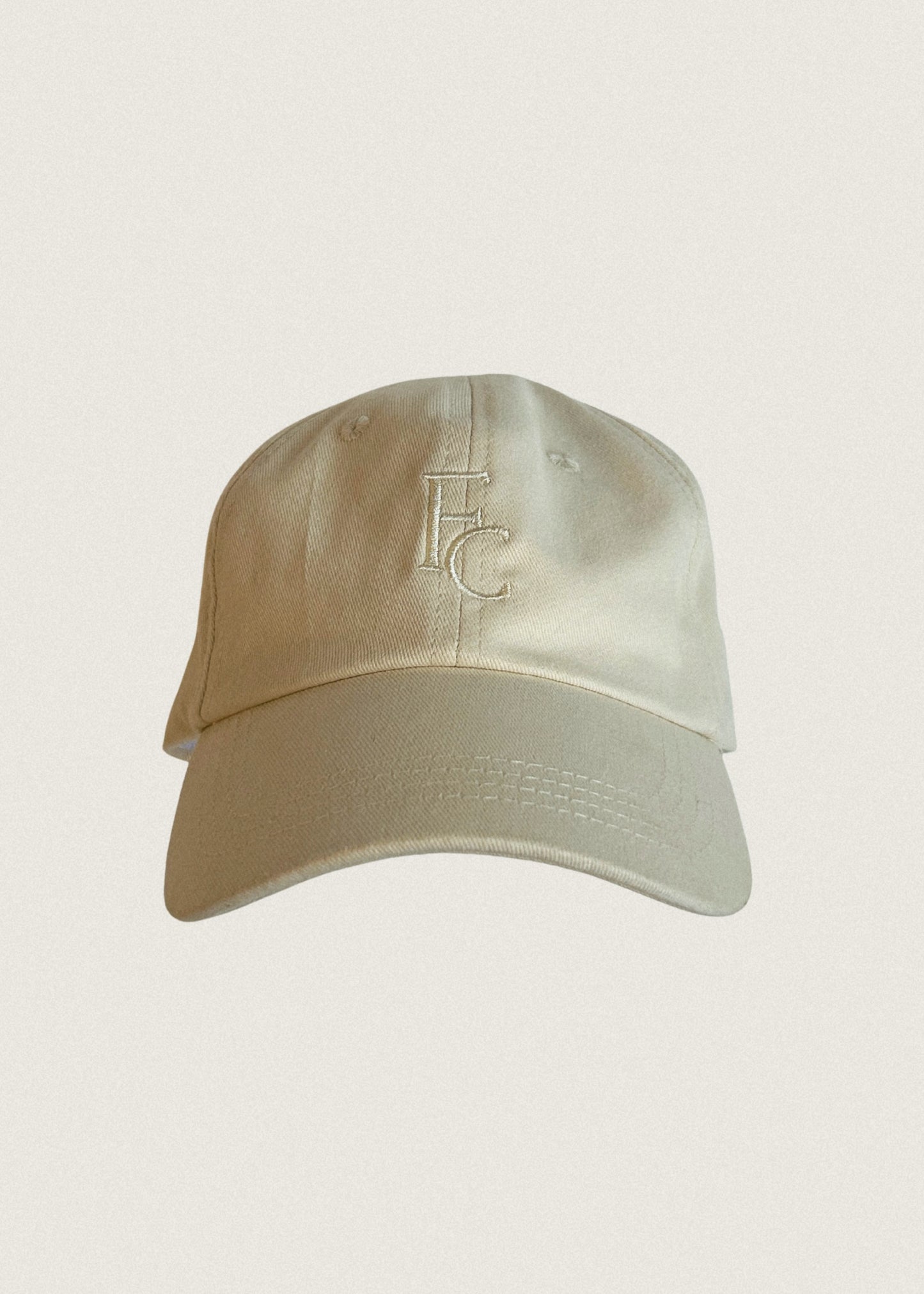 Baseball Hat- Cream