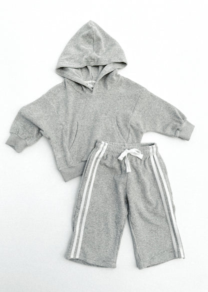 Terry Hoodie- Gray