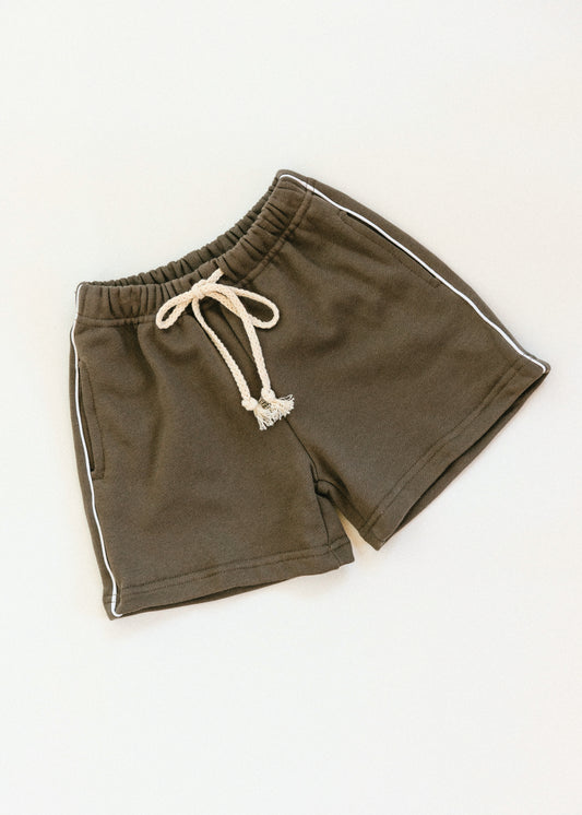 Comfort Sweatshort- Vintage Brown