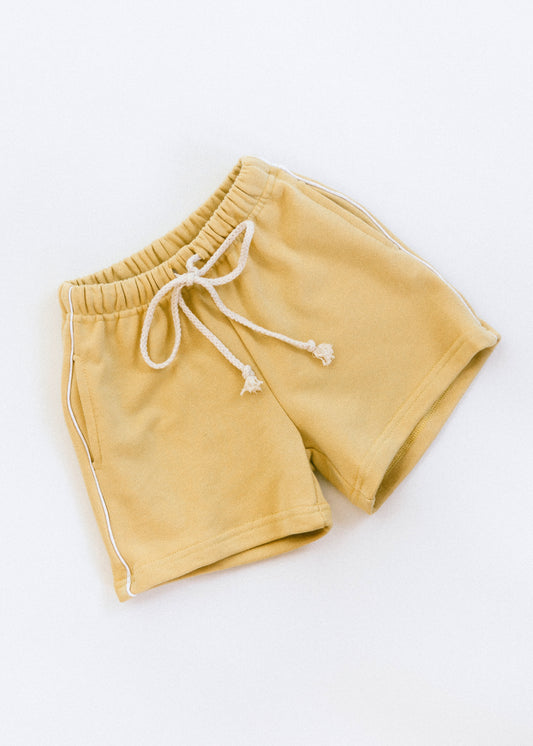 Comfort Sweatshort- Vintage Yellow