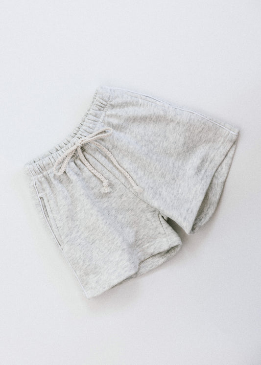 Comfort Sweatshort- Gray Melange