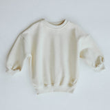 Daily Crewneck- Creme