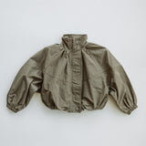 Studio Jacket- Olive Check