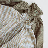 Studio Jacket- Olive Check