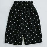 Retro Twill Pants - Polka Dot - Charcoal