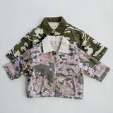 Camo Chore Jacket- Dusty Lavender