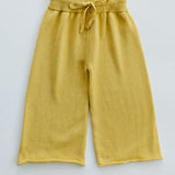 Knitted Cotton Pants- Honeycomb