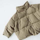 Puffer- Olive Check