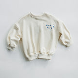 Graphic Crewneck- Early Bird- Cloud
