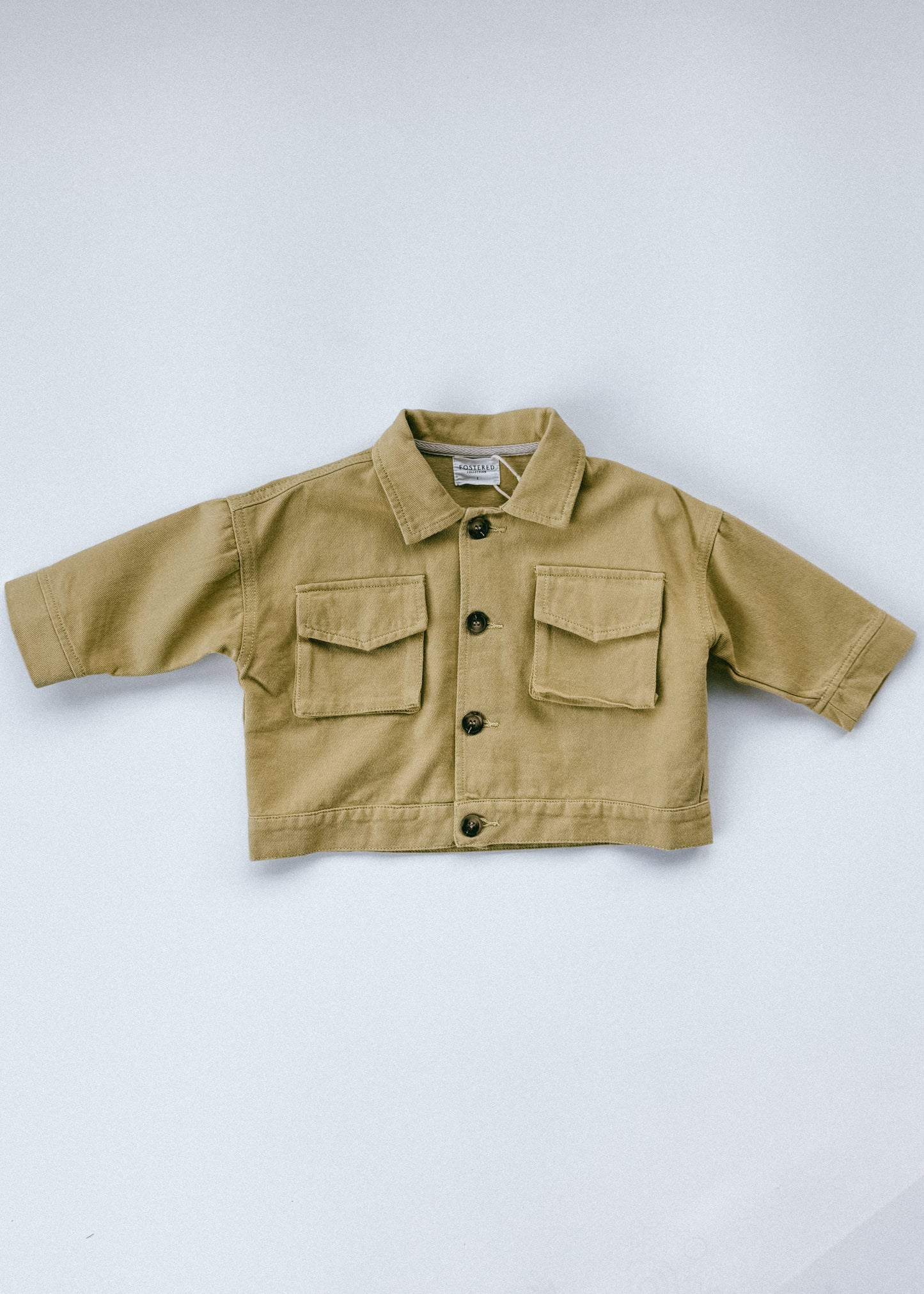 Cargo Jacket- Vintage Yellow