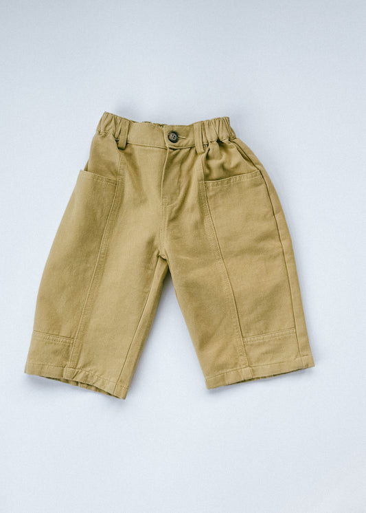 Cargo Pants- Vintage Yellow