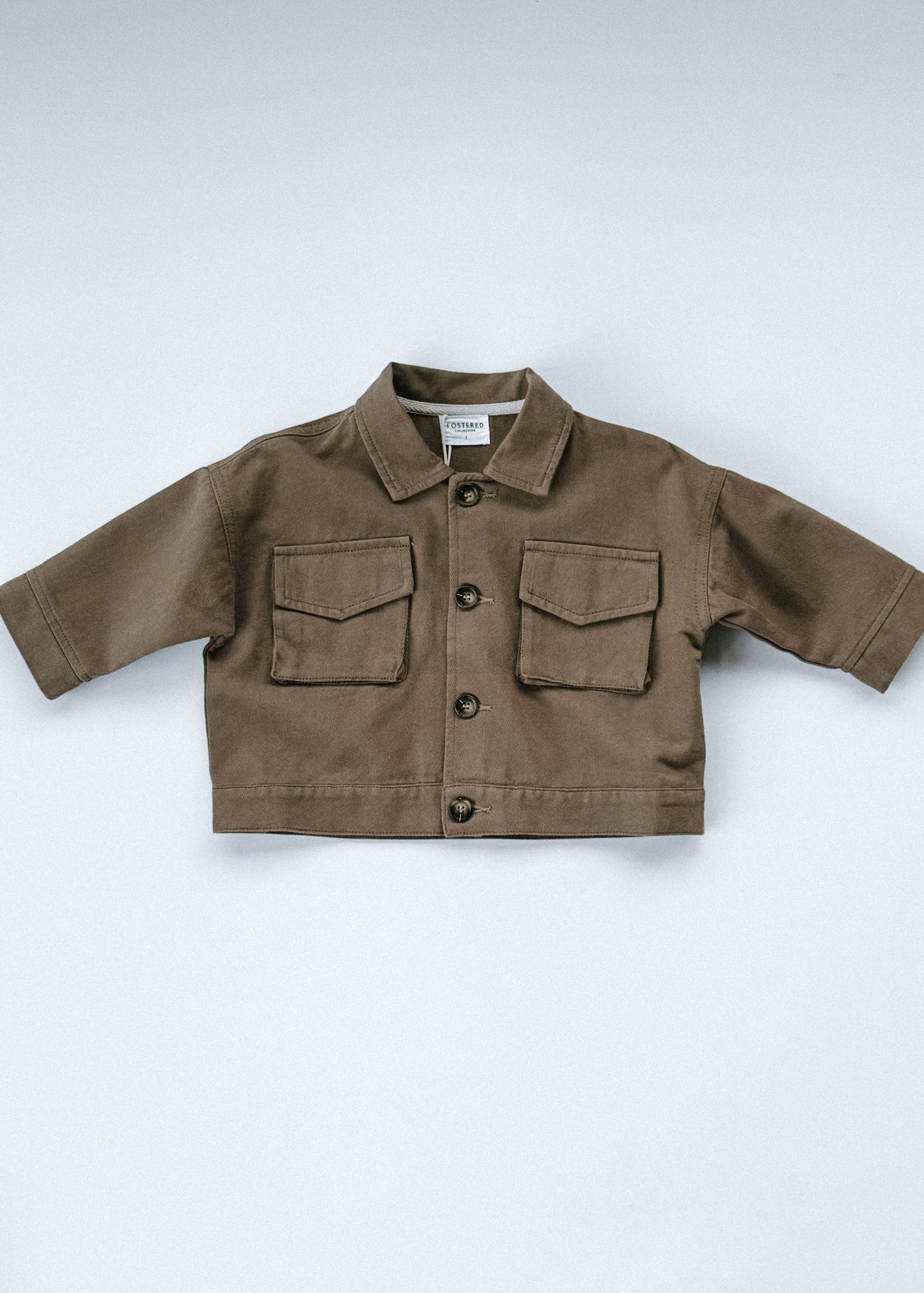 Cargo Jacket- Mocha