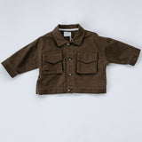 Cargo Jacket- Chocolate