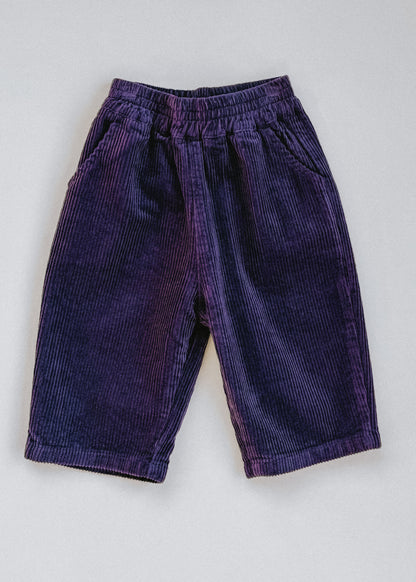 Baggy Cord Pants- Purple