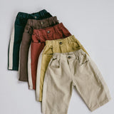 Side Stripe Pants- Moody Blue