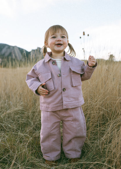 Cargo Pants- Dusty Rose