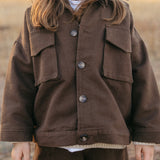 Cargo Jacket- Chocolate