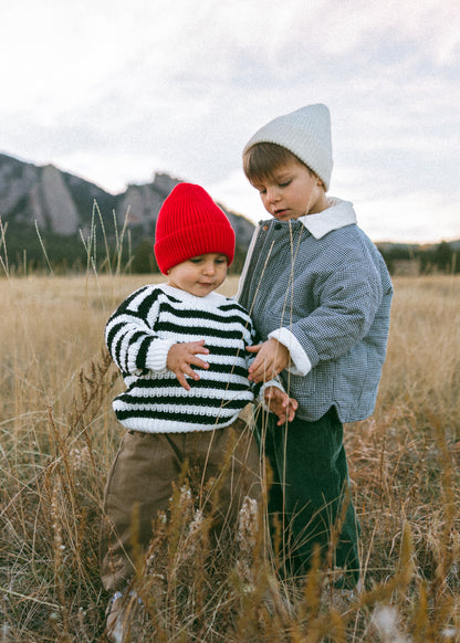 Chunky Knit- Striped