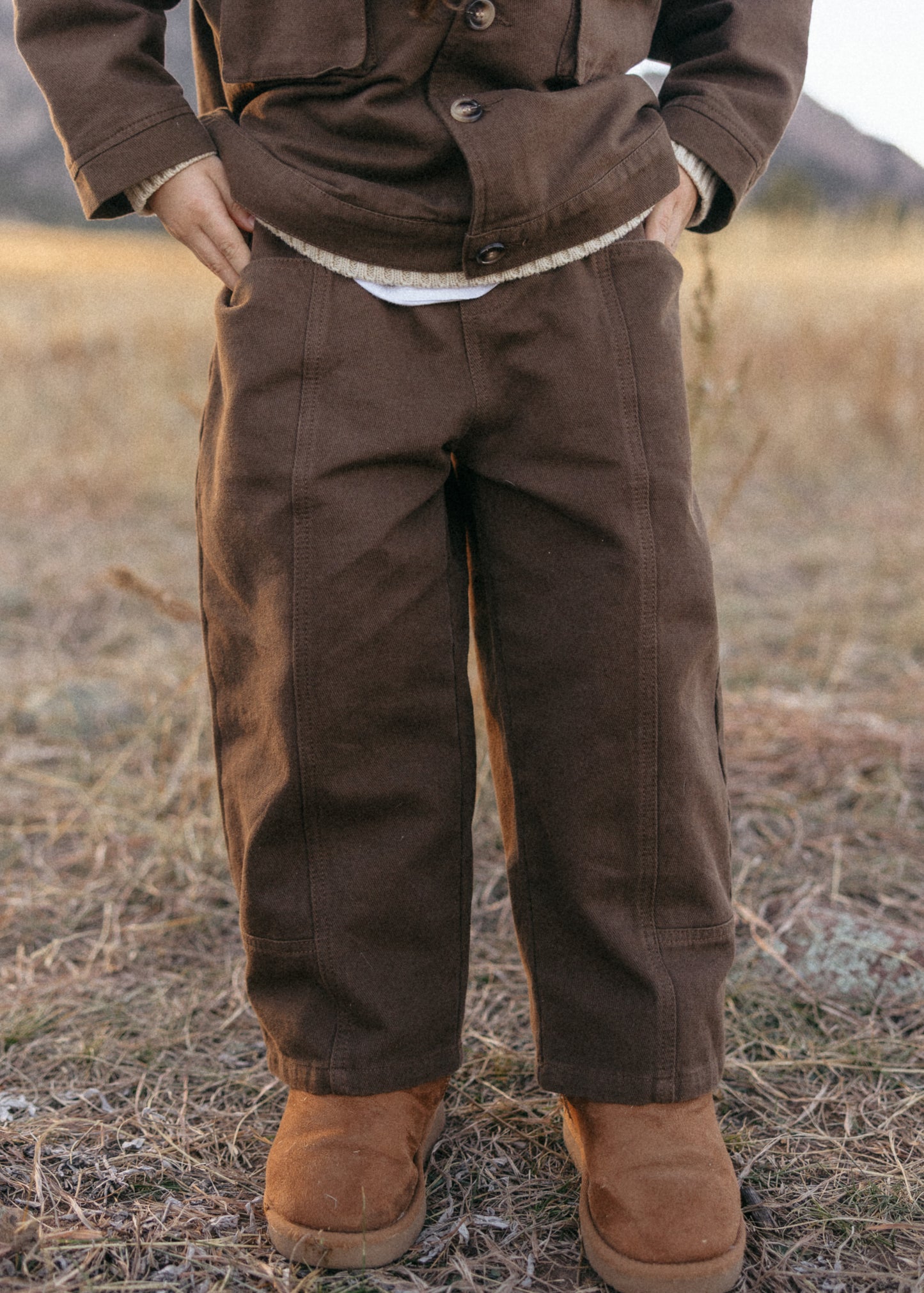 Cargo Pants- Chocolate