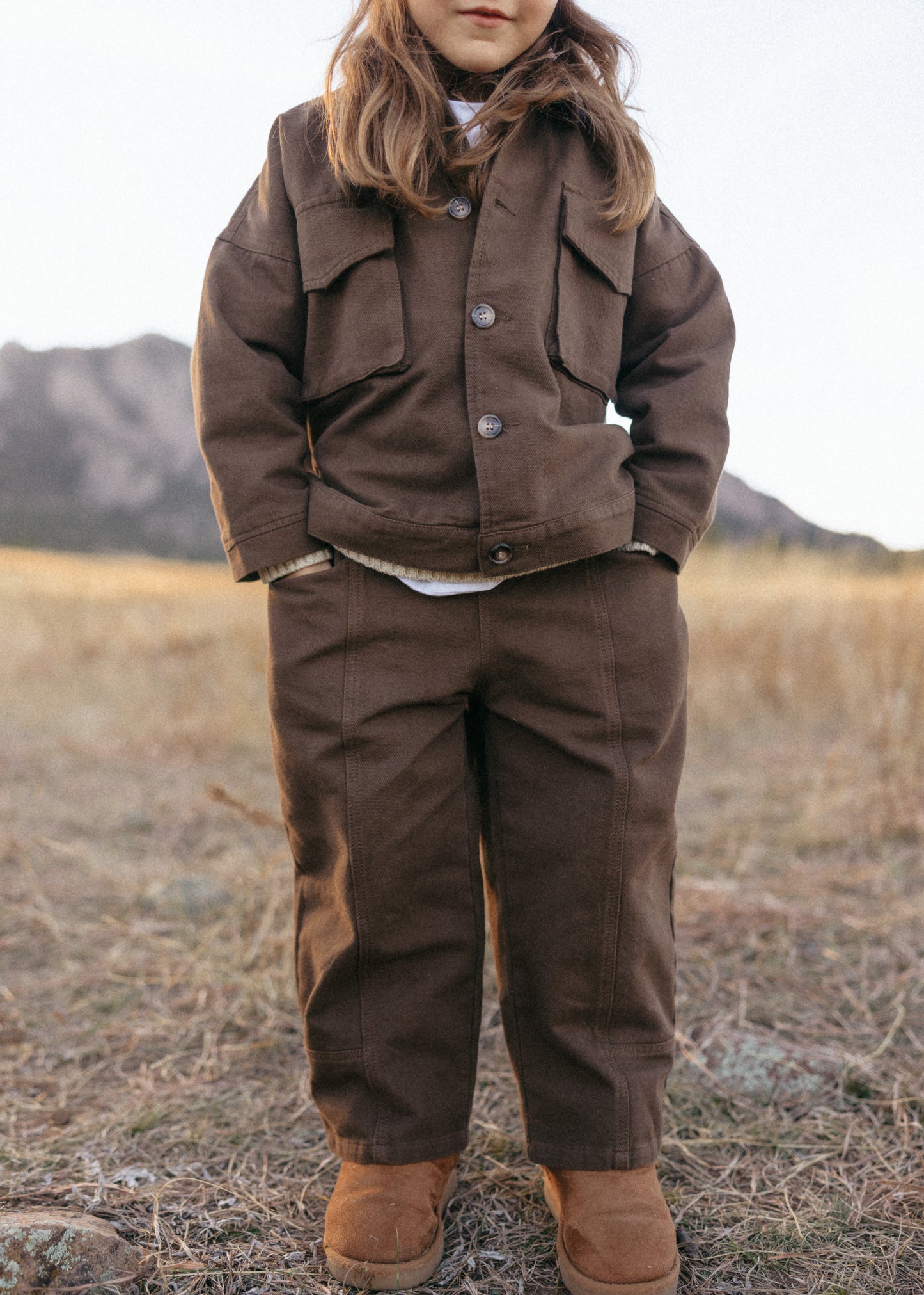 Cargo Pants- Chocolate