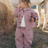 Cargo Pants- Dusty Rose