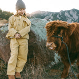 Cargo Jacket- Vintage Yellow