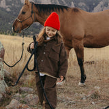 Cargo Jacket- Chocolate