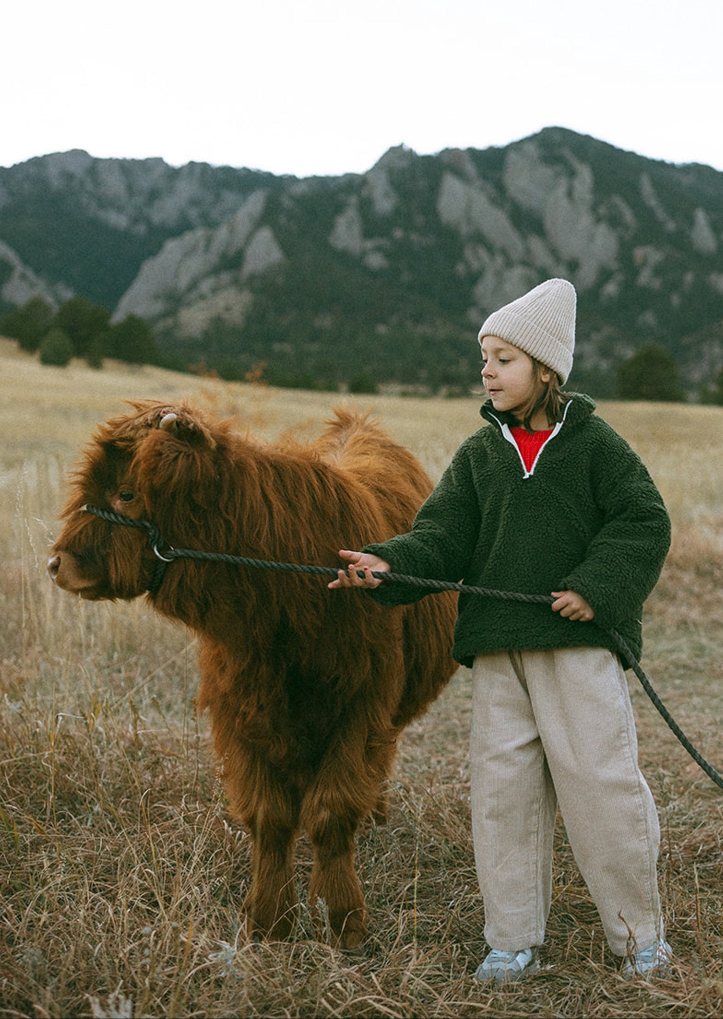 Baggy Cord Pants- Beige