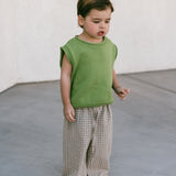 Sweater Vest- Pea Green