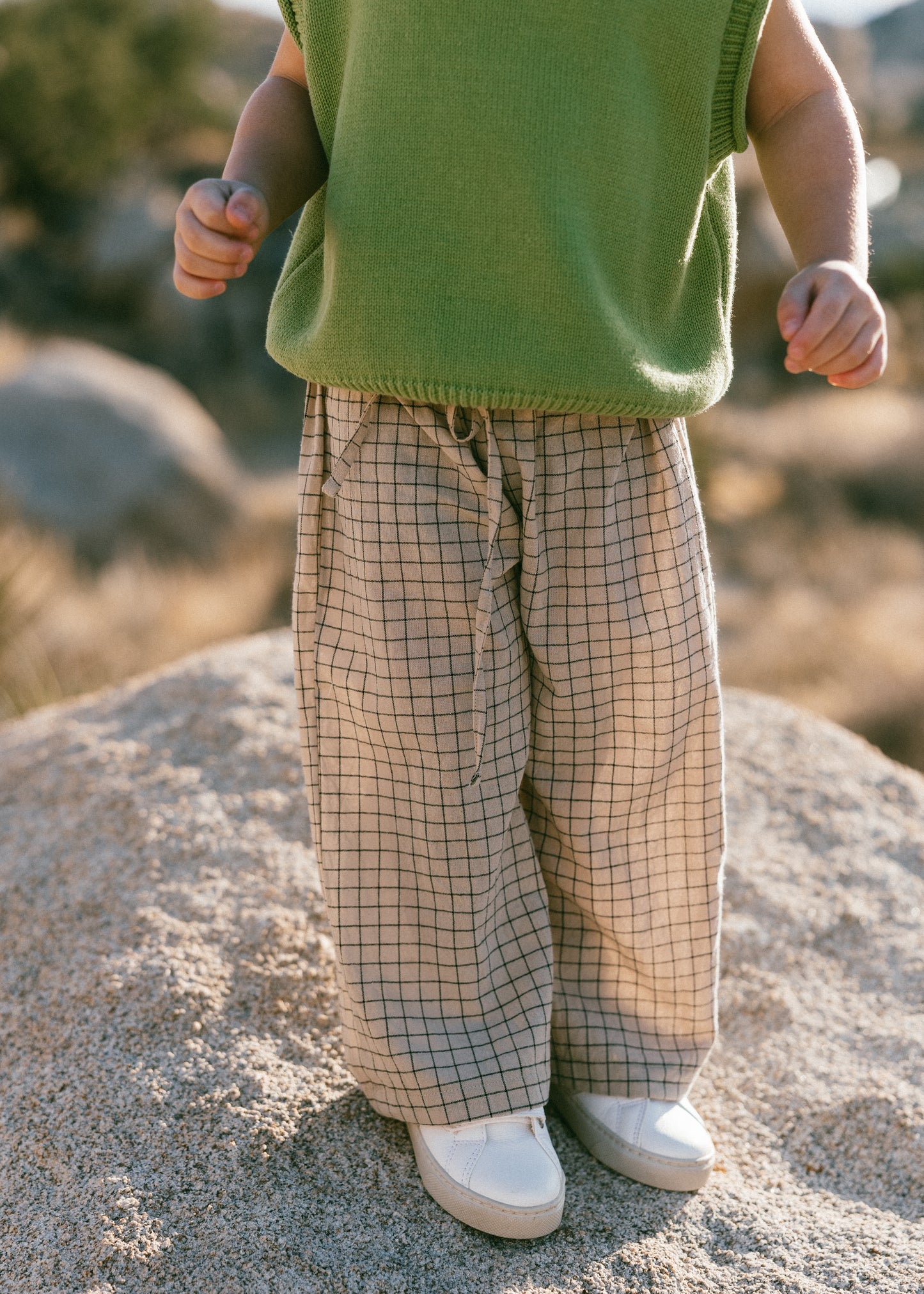 Grid Pant- Black