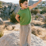 Sweater Vest- Pea Green