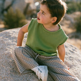 Sweater Vest- Pea Green