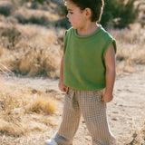 Sweater Vest- Pea Green