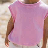 Sweater Vest- Pink
