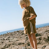 Racer Terry Shorts- Earthy