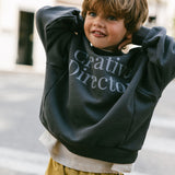 Graphic Crewneck- Creative Director- Charcoal