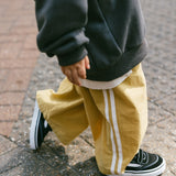 Poplin Racer Pants- Honey Tea