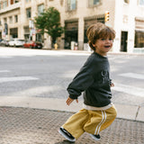Poplin Racer Pants- Honey Tea