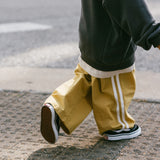 Poplin Racer Pants- Honey Tea