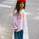 Graphic Crewneck- Creative Director- Light Purple