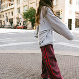 Waffle Racer Pants- Wild Cherry