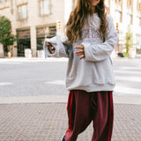 Waffle Racer Pants- Wild Cherry