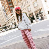 Retro Twill Pants- Raspberry Jam