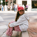 Retro Twill Pants- Raspberry Jam