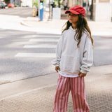 Retro Twill Pants- Raspberry Jam