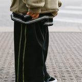 Waffle Racer Pants- Forest Fig