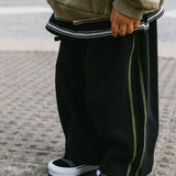 Waffle Racer Pants- Forest Fig