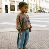 Graphic Crewneck- Creative Director- Brown