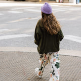 Terry Hoodie- Army Green
