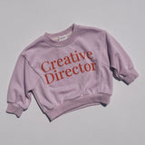 Graphic Crewneck- Creative Director- Light Purple